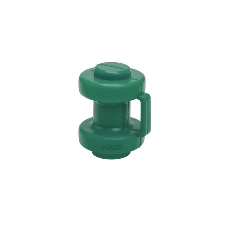 awm Trampoline End Caps Set Green Pack of 6 Protective