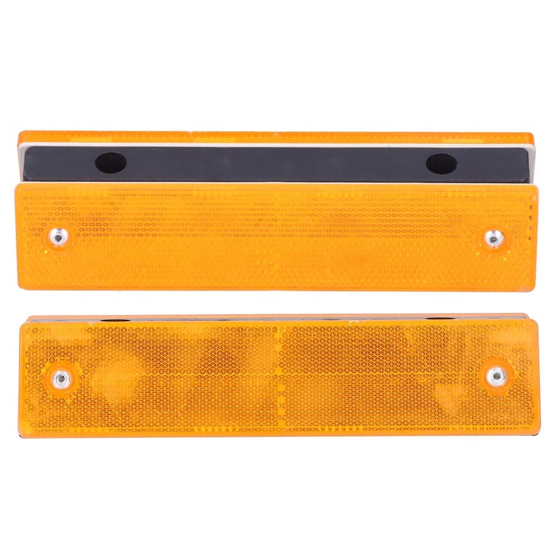 Road Marker Reflective 2Pcs Stud Product RectangleMarker Plastic Reflector Road