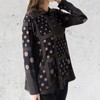 FLUTE.MF Women's Tunic Blouse, Loose, Body Cover, Flare, Cut and