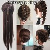Female Practice Hair Mannequin Head for Braiding Doll Head with
