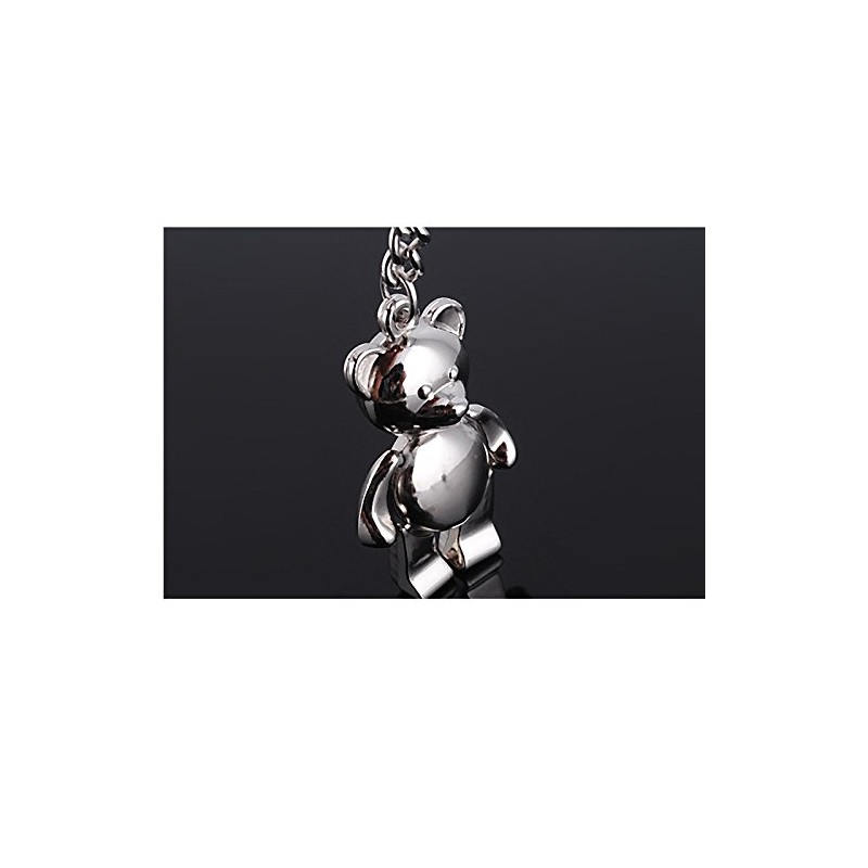 OSK TEDDY BEAR metal keyring keychain Bag Charm gift present