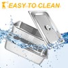 3 Pack Full Size 4 Inch, 6 Inch Hotel Pan