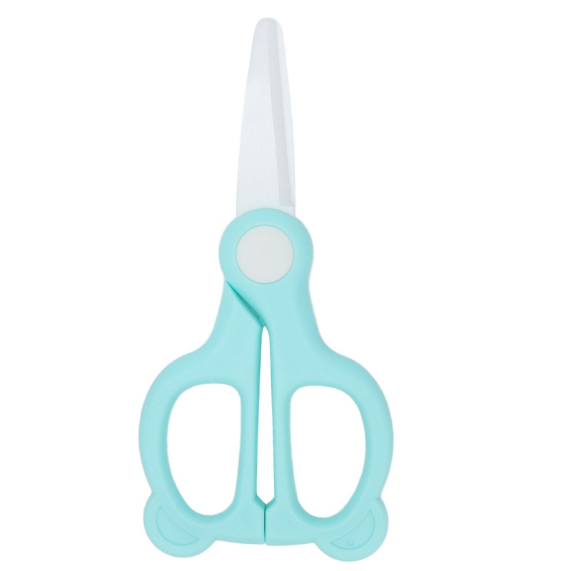 Baby Food Ceramic Scissors Infant Feeding Aid Scissors Portable for