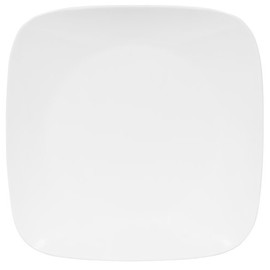 Corelle Pure White Square Dinner Plate