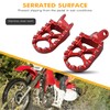 NICECNC Wide Foot Pegs Footrest For Honda XR650L 1993-2024 XR650R
