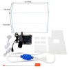 5 Gallon Glass Small Fish Tank, Betta Fish Tank Starter