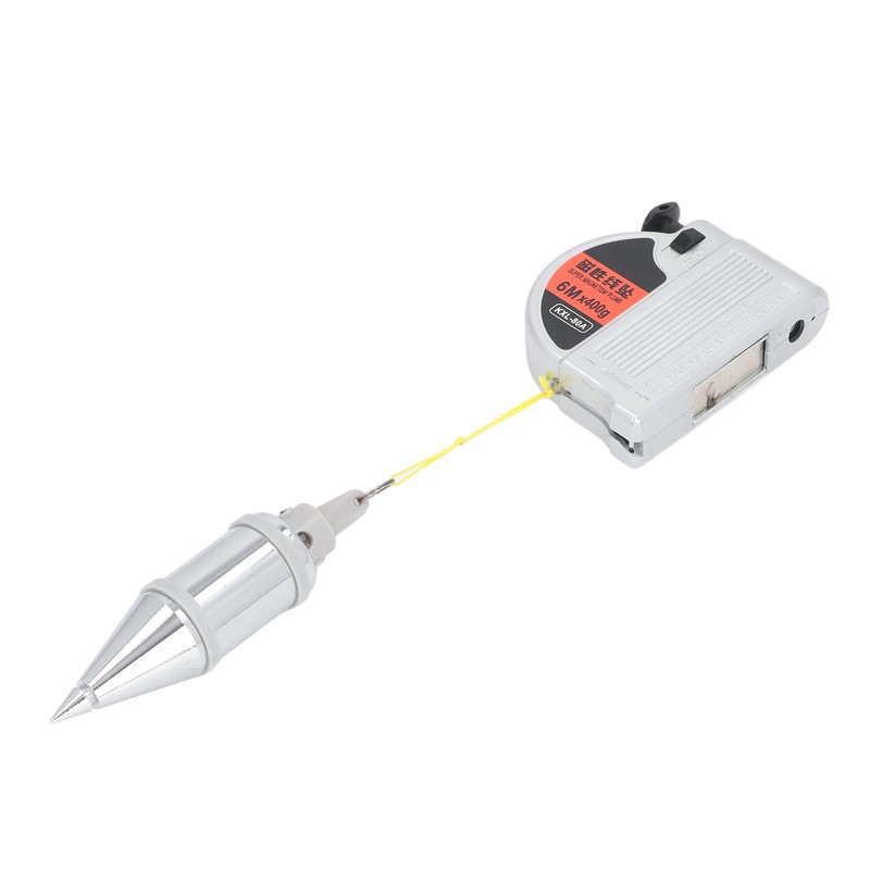 Magnetic Wire Hammer Retractable 6 Meter Line Drop Vertical Measuring