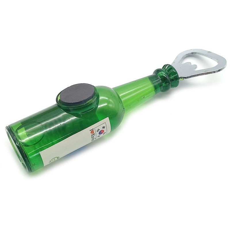 Creative Korea Soju Shape Bottle Opener Kitchen Accessories Fridge Magnets