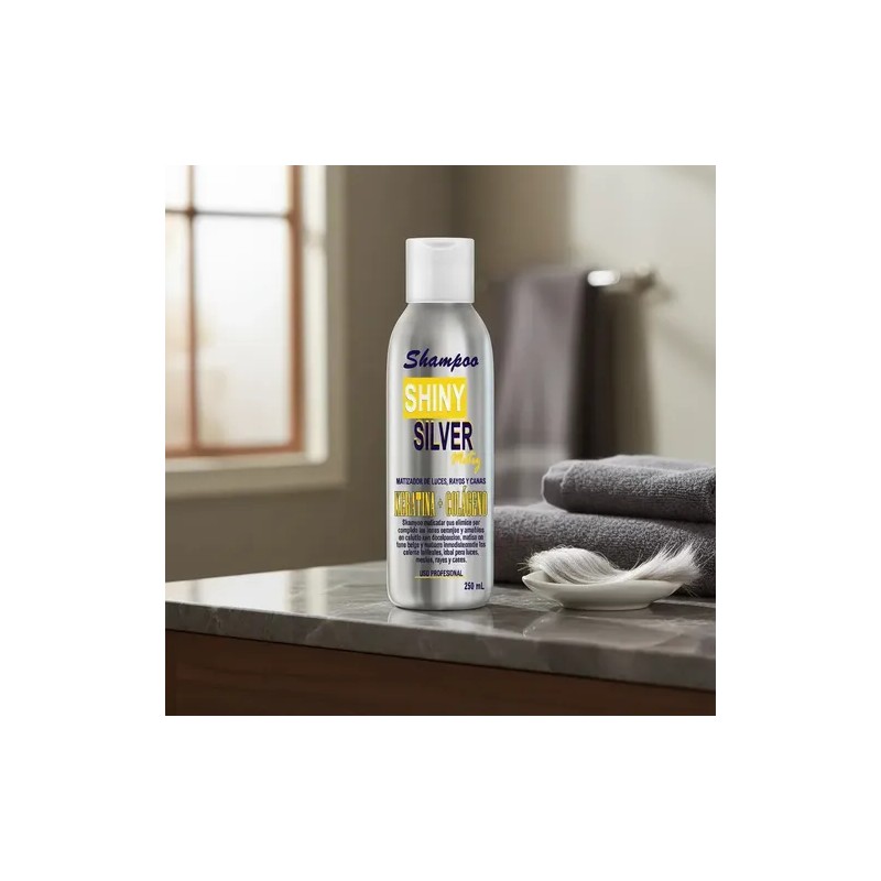 Shampoo Matizador De Canas Platinado Hermoso