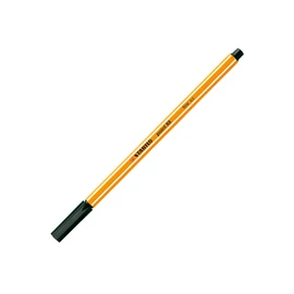 Stabilo Fineliner Point 88, 0.4 mm Stroke Width Pack of 12 Dark Grey