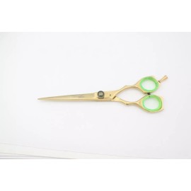 Luna Beauty Tijeras Profesionales Premium Barbero Peluquero 7'' Dorado