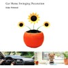 1 Pc Cute Sunflower Solar Powered Dancing Flower, Decoration Gift,
