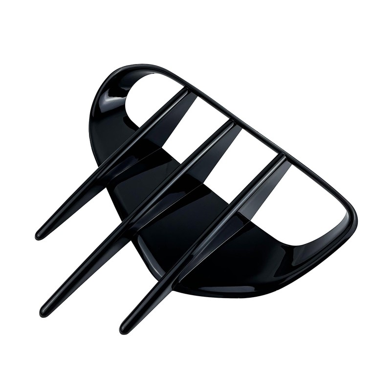 2 PCS Front Rear Bumper Spoiler Side Vent Cover Canard