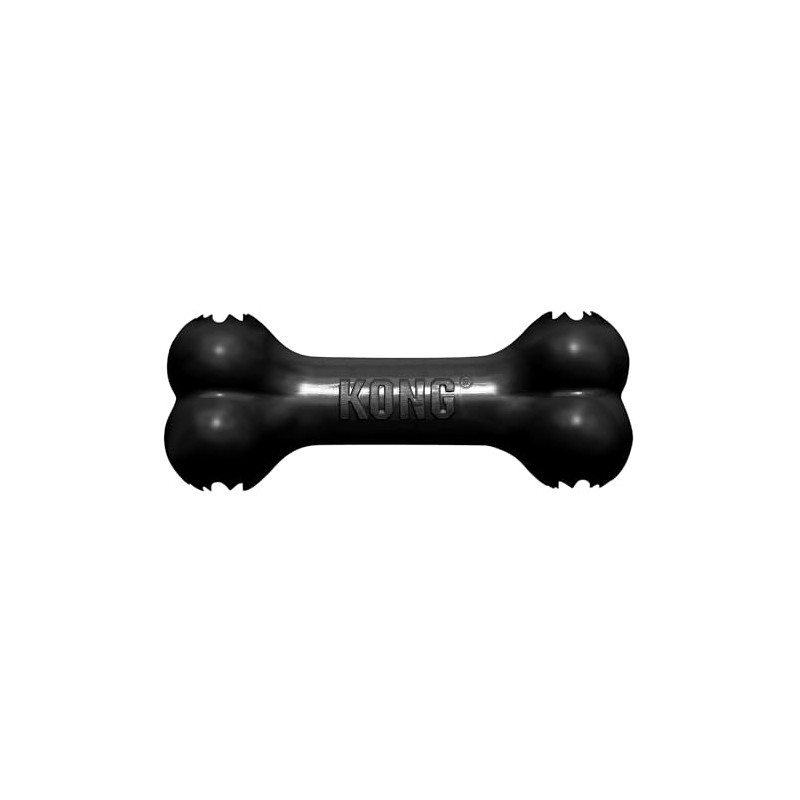 Kong Extreme Goodie Bone, Color Negro, Grande