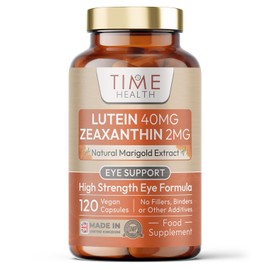 Lutein 40mg with Zeaxanthin 2mg – New Micro-encapsulated Formula – 100% Pure Natural Highly Bioavailable – UK Manufactured - 120 Capsules