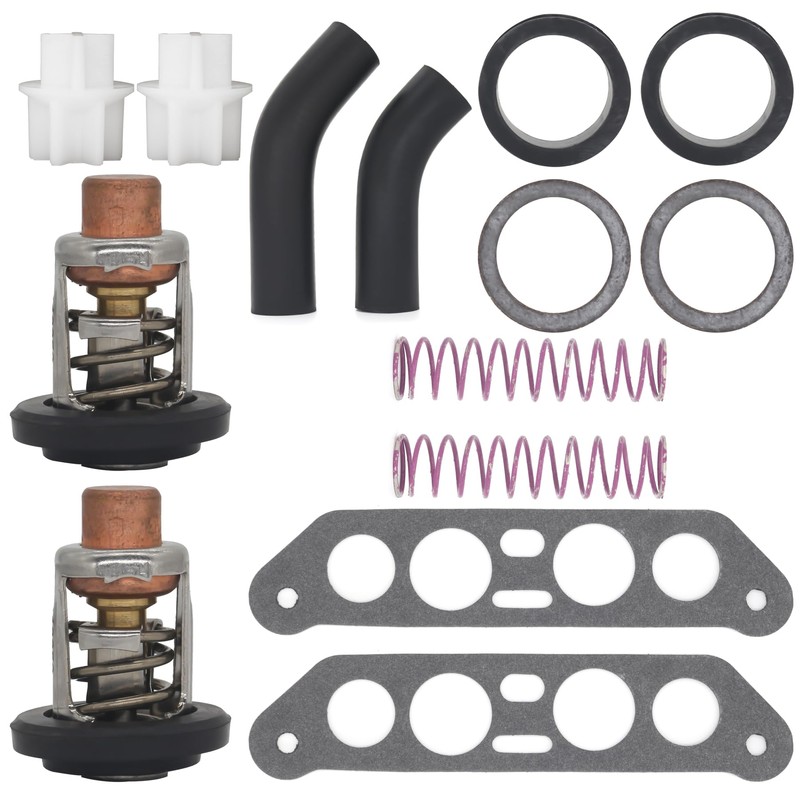 QuickMarine 5005440 Thermostat Rebuild Kit for Evinrude Johnson 65-140 HP