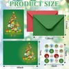 Sereliy 12 Pack Christmas Thank You Cards for Teachers, Christmas