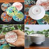 Stylish Dish Set, Kutani Ware, Small Plates, Set of 5,