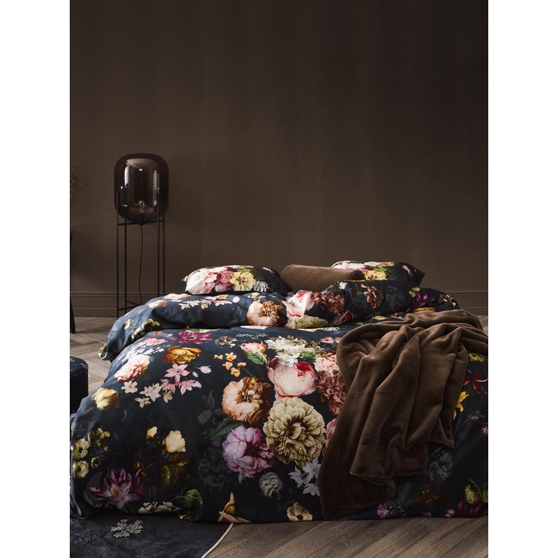 ESSENZA Fleurel floral bed linen, peony, tulips, cotton, flannel