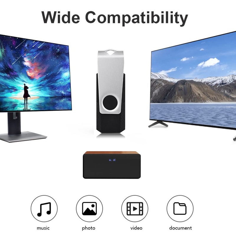 K&ZZ USB Stick 16GB 10 Pack, 16 GB USB Flash