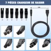 Shaver Charger, Universal Cable for Various Brands