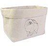 Large 'Pomeranian' Canvas Organiser/Storage Bag (OR00015194)