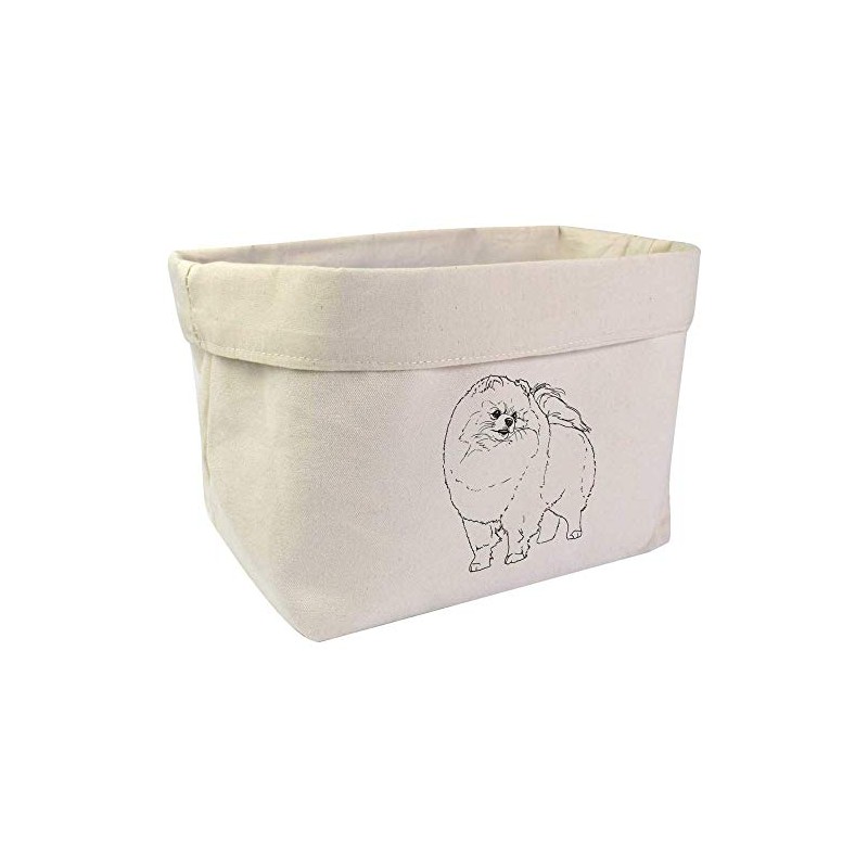 Large 'Pomeranian' Canvas Organiser/Storage Bag (OR00015194)