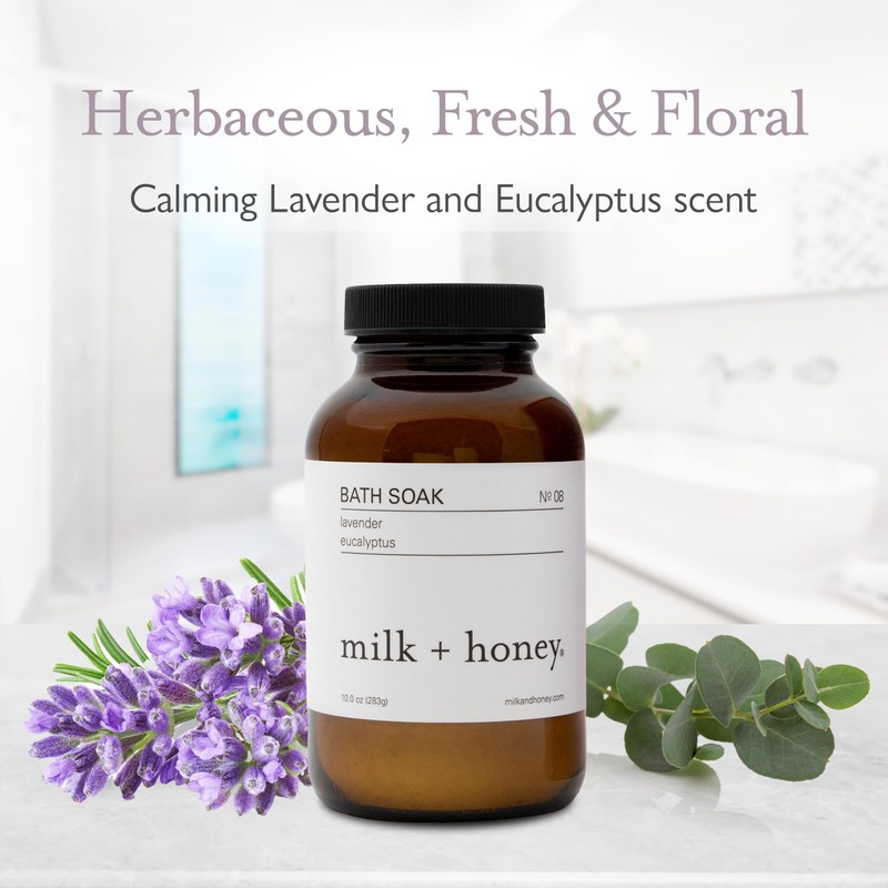 milk + honey No. 8 Calming Bath Soak – Moisturizing