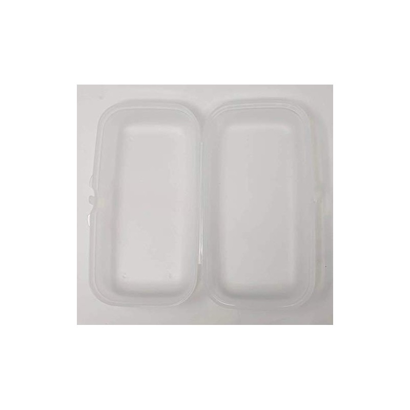 TUPPER Ware To Go Maxi-Twin Clear Maxi Twin Lunch Box