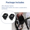 2Pcs 704-380 Rocker Switch Replacement Fit for Titan 440 Electric
