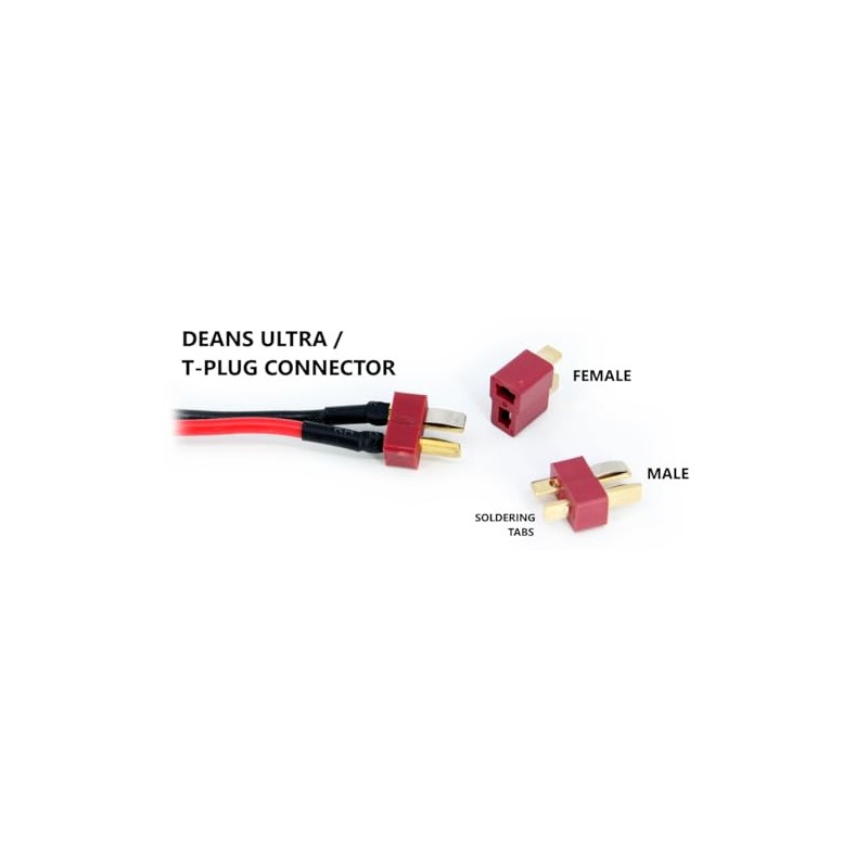 Etronix Futaba Female Connector To Deans Female Plug