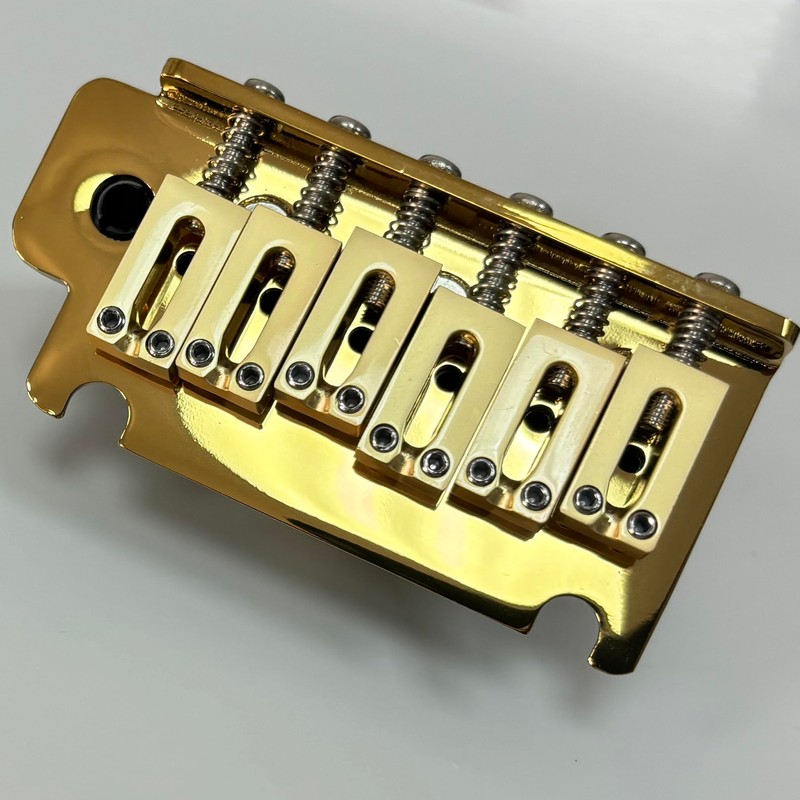 OVSAL Gold Guitar Bridge Saddles 10.5mm Tremolo Bridge Saddles for