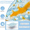 Joy Bubble Rectangle Tablecloth Waterproof Soft Brushed Fabric Table Cloth