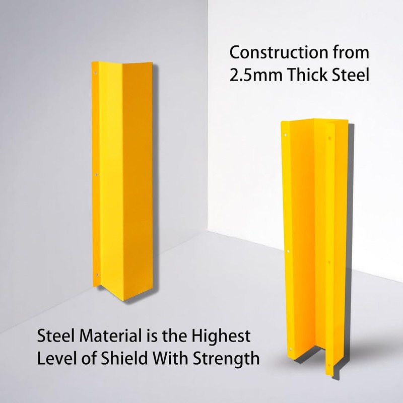 Pipe and Downspout Protector, Carbon Steel Guard Device, 48"H x