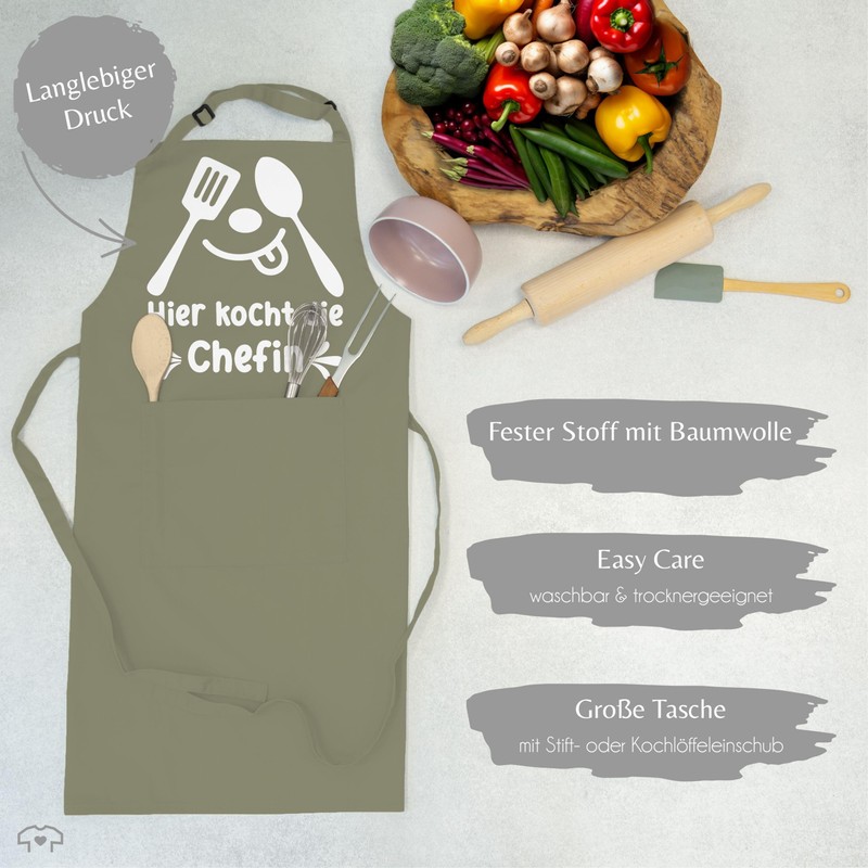 Shirtracer - Apron - Cooking Apron - Damen 1 -