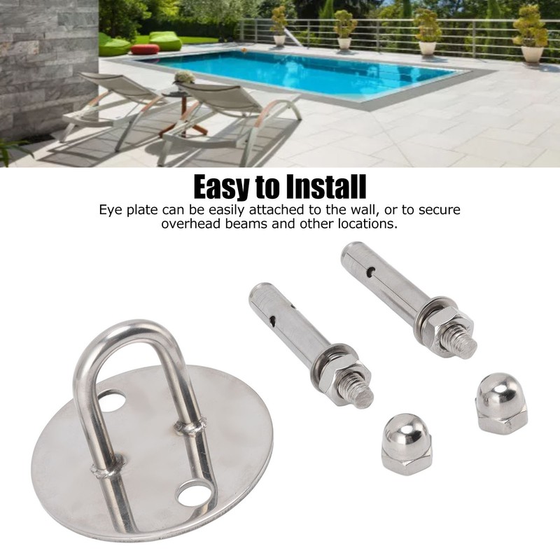 Stainless Steel Ceiling Hook U Shaped Ceiling Mount Hanger for