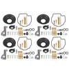 labwork 4-Pack Carburetor Repair Kit Diaphragm Air Cut-off Valves Replacement