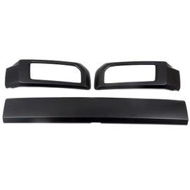 HIGH FLYING for Toyota 4Runner Limited 2016-2024 Car Accessories Front Bumper Grille Protector Molding Cover ABS Matte Blackout 3pcs (Only fit Limited)