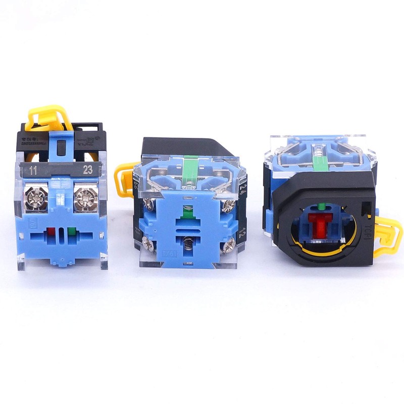 Taiss Momentary Push Button Switch Station 22mm 1NO 1NC Pushbutton