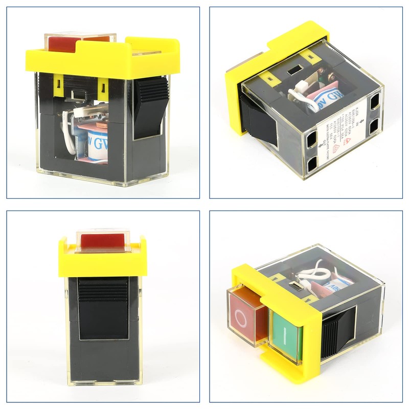 KJD6 5E4 250V 6A Electromagnetic Switch, Waterproof, Magnetic, Safety Switch,