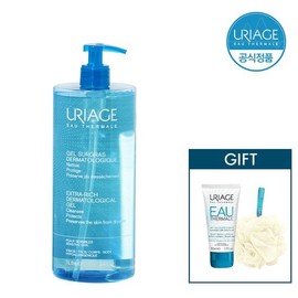 Uriage Sur Gras Body Gel Cleanser 1L +GIFT, None / 유리아쥬 쉬르그라 바디 젤 클렌저 1L +GIFT, 없음