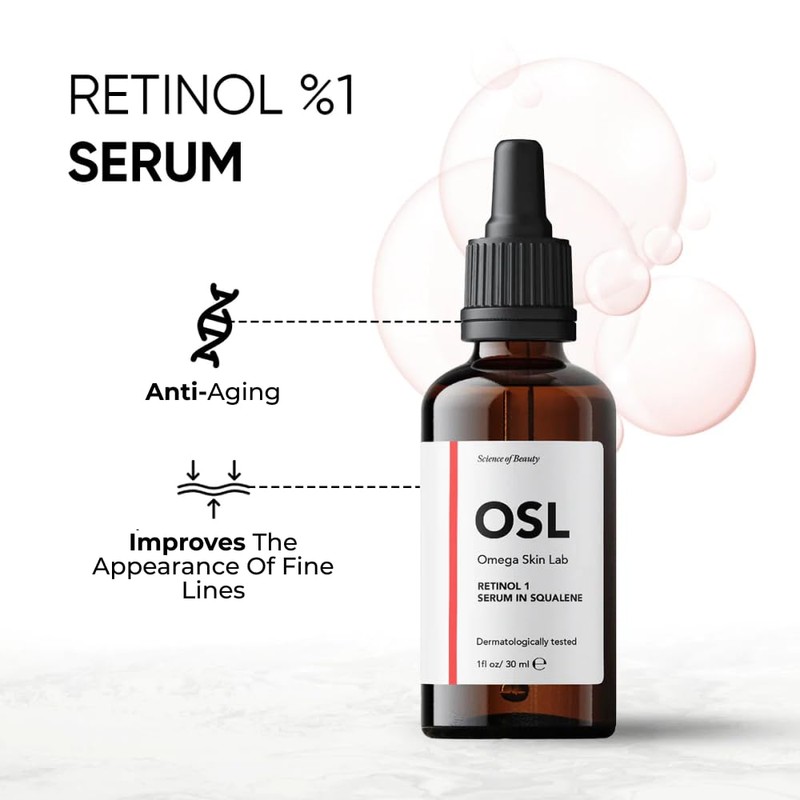 OSL Omega Skin Lab Retinol 1 In Squalene Serum 30ML