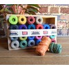 Bosmere K812 Nutscene Wood Crate of 24 Mini Twines Spools
