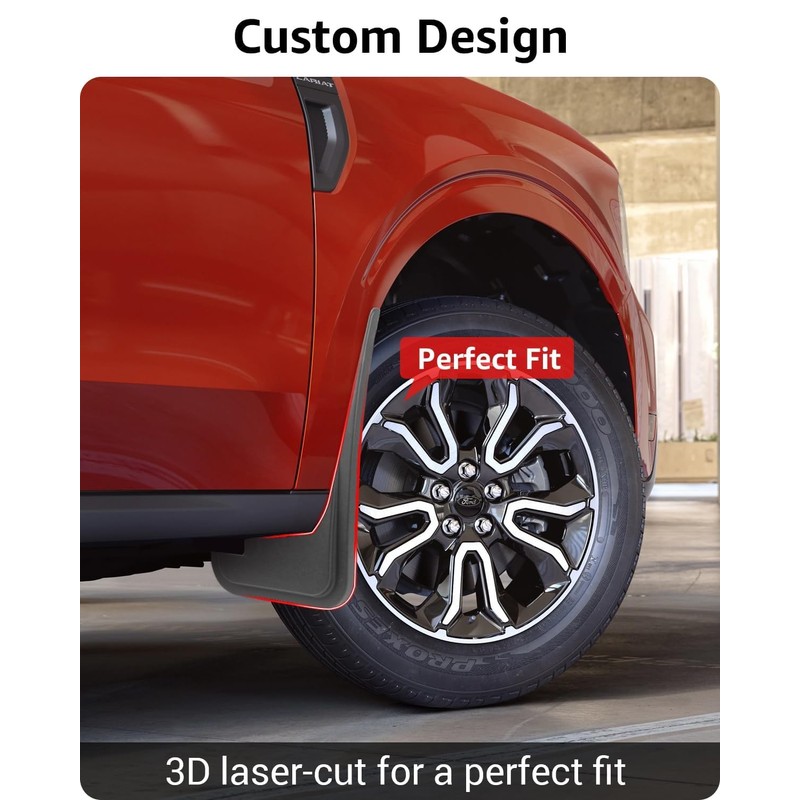 Ecarzo Mud Flaps for 2025 2024 2023 2022 Maverick Accessories,