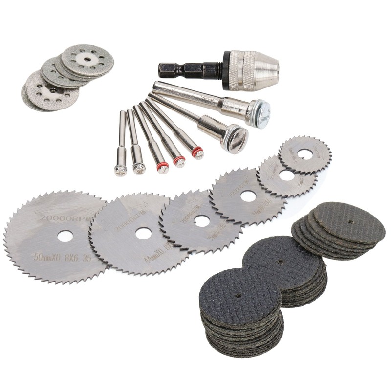 Rotary Cutting Wheels Tool Kit Resin Cut Off Disc HSS
