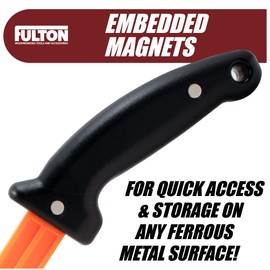 Fulton Magnetic Push Sticks For Table Saw 2 Pack – Safety Push Sticks For Woodworking – Contoured Handle & Dual Rare‑Earth Magnets – Ideal For Table Saw, Router, Jointer & Shaper Safety