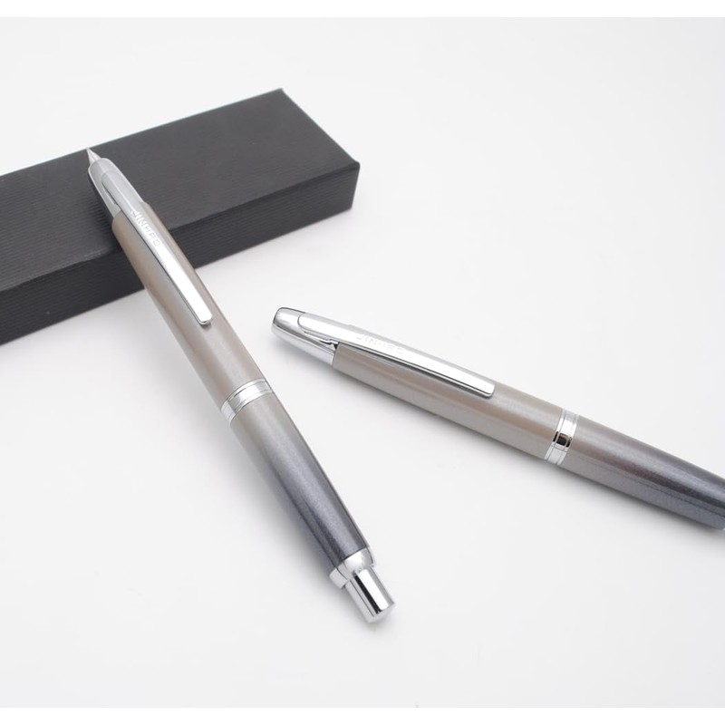 JINHAO 10 Press Fountain Pen Retractable Metal Pen with Ink