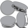 75mm Wheel Center Alloy Hub Caps Nut Cover Compatible with