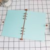 Personal A5 Glitter PVC Binder Cover Clear Soft PVC Notebook