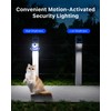 4 Pack Solar Wall Lights, Stainless Steels Outdoor Waterproof Motion